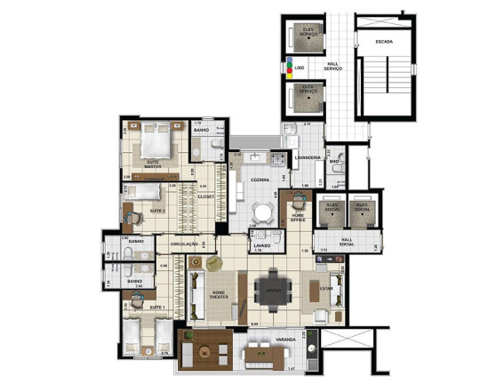 Imóvel com 4 Quartos à Venda, 155 m² em Jardim Botanico - Ribeirão Preto