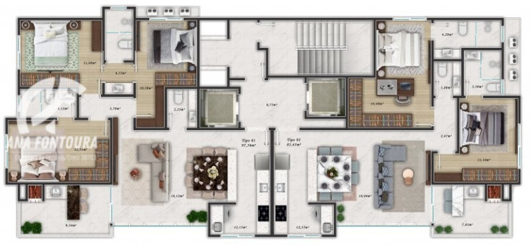 Imagem Apartamento com 3 Quartos à Venda, 97 m² em Meia Praia - Itapema Imagem Apartamento com 3 Quartos à Venda, 97 m² em Meia Praia - Itapema