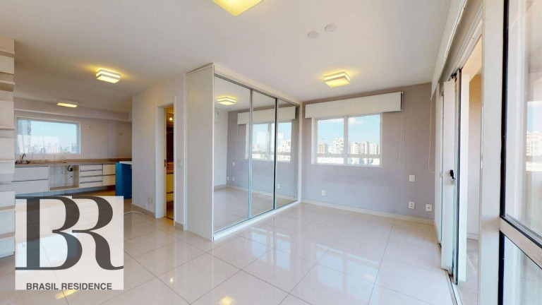 Imagem Apartamento com 1 Quarto à Venda, 50 m² em Brooklin - São Paulo Imagem Apartamento com 1 Quarto à Venda, 50 m² em Brooklin - São Paulo