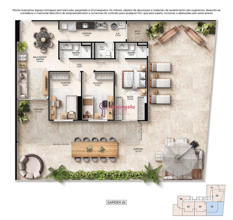 Imagem Apartamento com 3 Quartos à Venda, 78 m² em Jockey De Itaparica - Vila Velha Imagem Apartamento com 3 Quartos à Venda, 78 m² em Jockey De Itaparica - Vila Velha