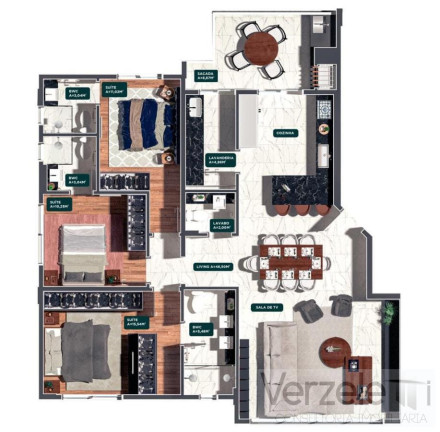 Imagem Apartamento com 3 Quartos à Venda, 132 m² em Pioneiros - Balneário Camboriú Imagem Apartamento com 3 Quartos à Venda, 132 m² em Pioneiros - Balneário Camboriú