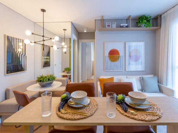 Apartamento com 2 Quartos à Venda, 47 m² em Campestre - Santo André