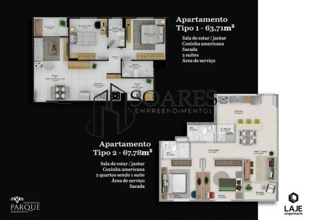 Imagem Apartamento com 2 Quartos à Venda, 63 m² em Coqueiro - Belém Imagem Apartamento com 2 Quartos à Venda, 63 m² em Coqueiro - Belém