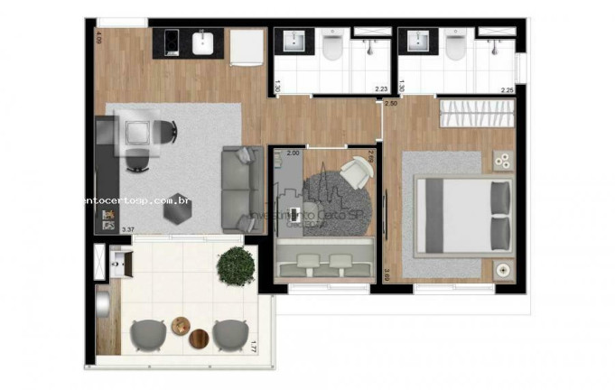 Imagem Apartamento com 2 Quartos à Venda, 54 m² em Vila Mariana - São Paulo Imagem Apartamento com 2 Quartos à Venda, 54 m² em Vila Mariana - São Paulo