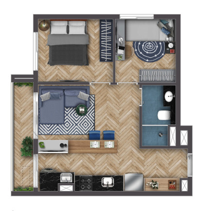 Imagem Apartamento com 2 Quartos à Venda, 42 m² em Vila Olímpia - São Paulo