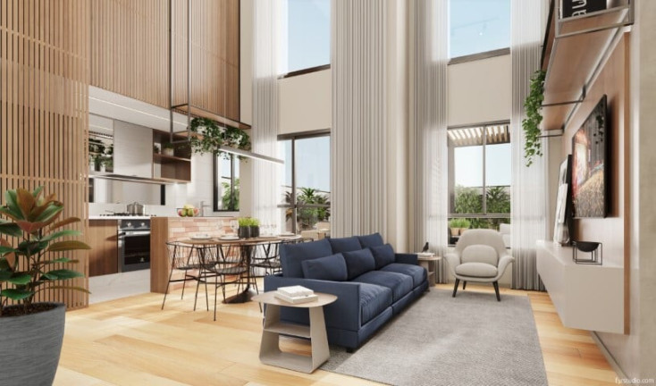 Imagem Loft com 2 Quartos à Venda, 84 m² em Portão - Curitiba