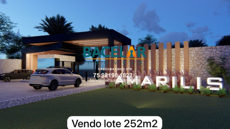 Terreno à Venda, 252 m² em Papagaio - Feira De Santana