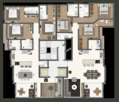 Imagem Apartamento com 3 Quartos à Venda, 130 m² em Perequê - Porto Belo