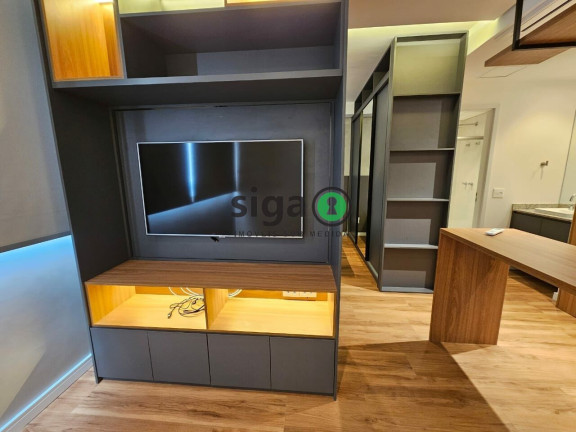 Imagem Apartamento com 1 Quarto para Alugar, 38 m² em Chácara Santo Antônio (zona Sul) - São Paulo