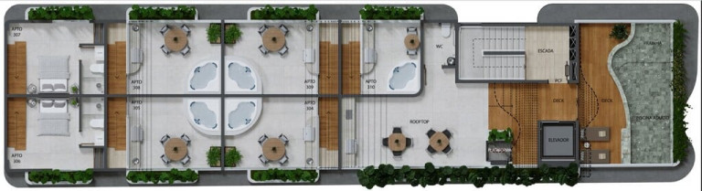 Imagem Imóvel com 1 Quarto à Venda, 27 m² em Bessa - João Pessoa Imagem Imóvel com 1 Quarto à Venda, 27 m² em Bessa - João Pessoa