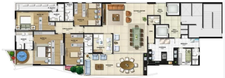 Imagem Apartamento com 3 Quartos à Venda, 255 m² em Caminho Das árvores - Salvador Imagem Apartamento com 3 Quartos à Venda, 255 m² em Caminho Das árvores - Salvador