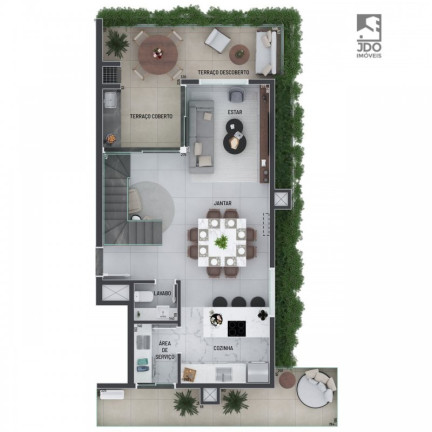 Imagem Cobertura com 2 Quartos à Venda, 133 m² em água Verde - Curitiba Imagem Cobertura com 2 Quartos à Venda, 133 m² em água Verde - Curitiba