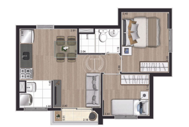 Imagem Apartamento com 2 Quartos à Venda, 37 m² em Jardim Mirante - São Paulo Imagem Apartamento com 2 Quartos à Venda, 37 m² em Jardim Mirante - São Paulo