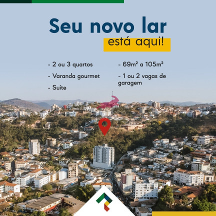 Imagem Edifício Residencial com 2 Quartos à Venda, 67 m² em Centro - Itabirito