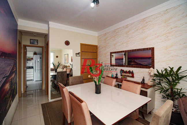 Imagem Apartamento com 3 Quartos à Venda, 134 m² em Gonzaga - Santos