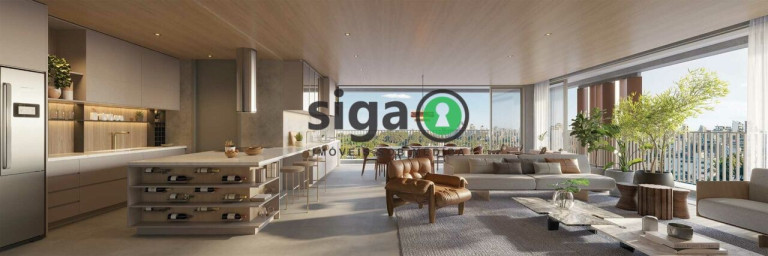 Apartamento com 4 Quartos à Venda, 261 m² em Brooklin - São Paulo