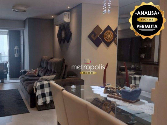 Apartamento com 2 Quartos à Venda, 75 m² em Barcelona - São Caetano Do Sul