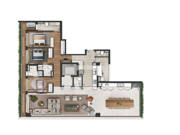 Imagem Apartamento com 3 Quartos à Venda, 294 m² em Moema - São Paulo