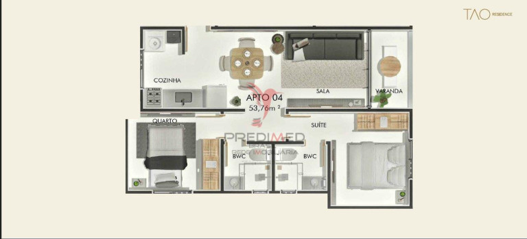 Imagem Apartamento com 1 Quarto à Venda, 36 m² em Intermares - Cabedelo Imagem Apartamento com 1 Quarto à Venda, 36 m² em Intermares - Cabedelo