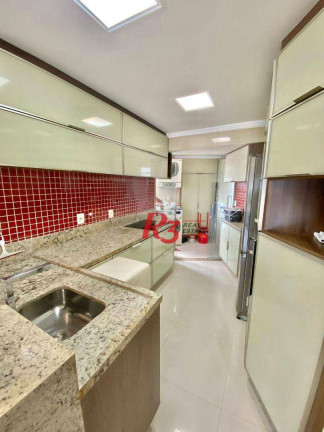 Imagem Apartamento com 2 Quartos para Alugar, 90 m² em Gonzaga - Santos
