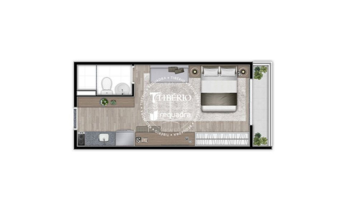 Imagem Apartamento com 1 Quarto à Venda, 27 m² em Brás - São Paulo
