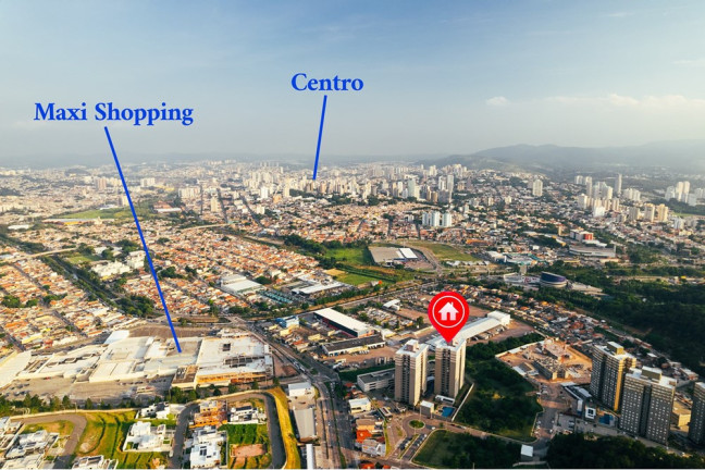 Imagem Apartamento com 2 Quartos à Venda, 56 m² em Horto Florestal - Jundiaí