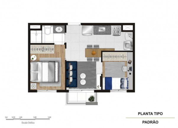 Imagem Apartamento com 2 Quartos à Venda, 34 m² em Jardim Marajoara - São Paulo Imagem Apartamento com 2 Quartos à Venda, 34 m² em Jardim Marajoara - São Paulo