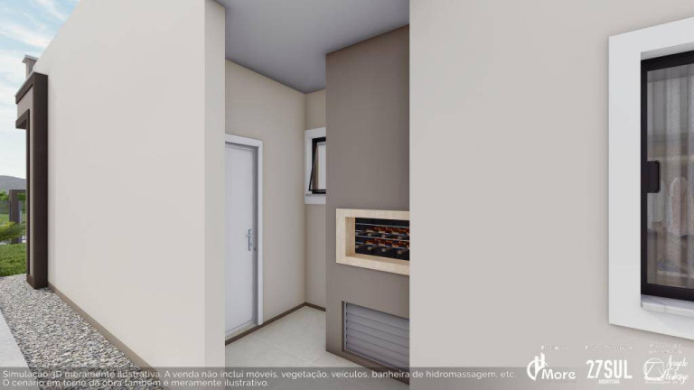 Imagem Casa com 3 Quartos à Venda, 91 m² em Residencial Bosque Da Mata - Tijucas