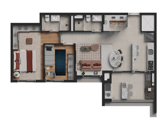 Imagem Imóvel com 2 Quartos à Venda, 73 m² em Vila Mariana - São Paulo