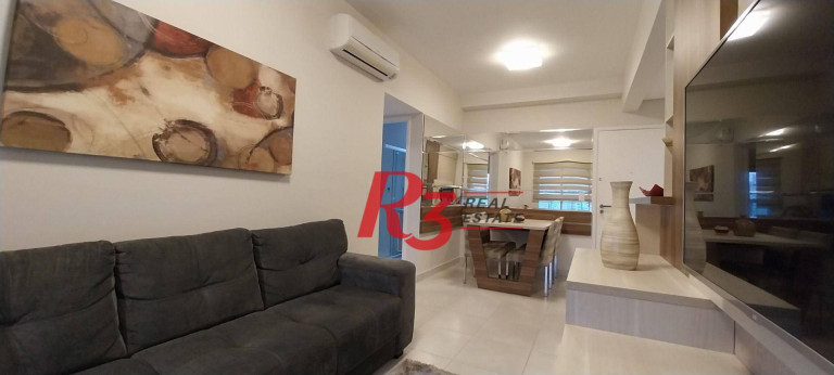 Imagem Apartamento com 1 Quarto para Alugar, 50 m² em Gonzaga - Santos Imagem Apartamento com 1 Quarto para Alugar, 50 m² em Gonzaga - Santos