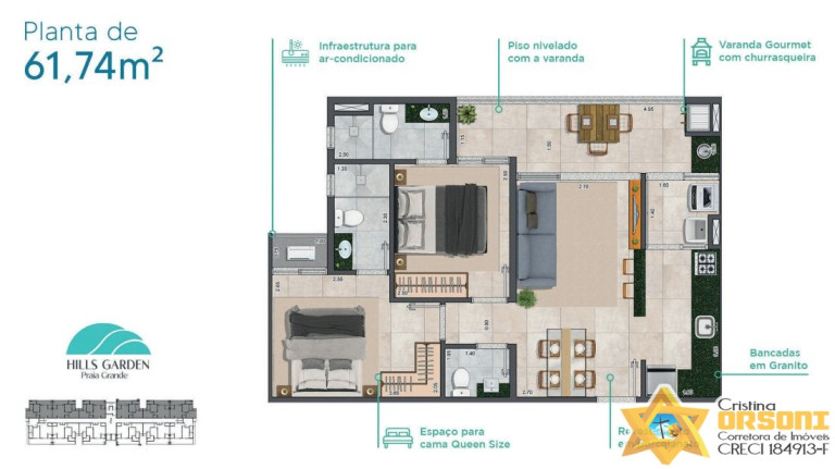 Imagem Apartamento com 2 Quartos à Venda, 61 m² em Praia Grande - Ubatuba Imagem Apartamento com 2 Quartos à Venda, 61 m² em Praia Grande - Ubatuba