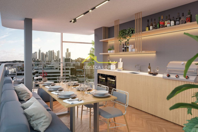 Imagem Flat com 1 Quarto à Venda, 26 m² em Tambaú - João Pessoa