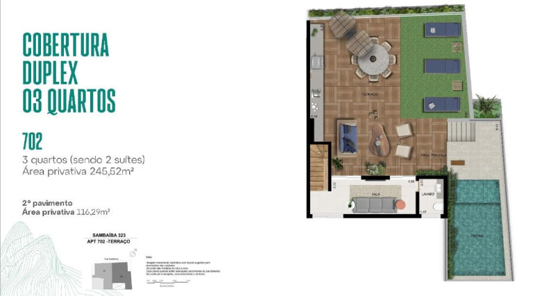 Imagem Apartamento com 3 Quartos à Venda, 129 m² em Leblon - Rio De Janeiro