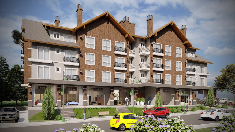 Imagem Apartamento com 2 Quartos à Venda, 84 m² em Av. Central - Gramado