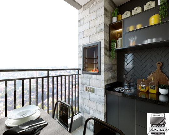 Imagem Apartamento com 2 Quartos à Venda, 48 m² em Vila Carvalho - Sorocaba