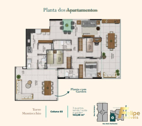 Imagem Imóvel com 3 Quartos à Venda, 125 m² em Itapuã - Vila Velha Imagem Imóvel com 3 Quartos à Venda, 125 m² em Itapuã - Vila Velha