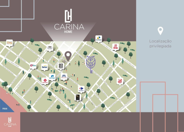 Imagem Imóvel com 1 Quarto à Venda, 43 m² em Aparecida - Santos