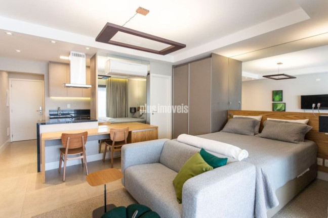 Imagem Apartamento com 1 Quarto à Venda, 43 m² em Brooklin Paulista - São Paulo Imagem Apartamento com 1 Quarto à Venda, 43 m² em Brooklin Paulista - São Paulo