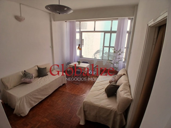 Imagem Imóvel com 1 Quarto à Venda, 40 m² em Pompéia - Santos