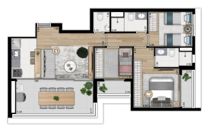 Imagem Apartamento com 2 Quartos à Venda, 56 m² em Ipiranga - São Paulo Imagem Apartamento com 2 Quartos à Venda, 56 m² em Ipiranga - São Paulo