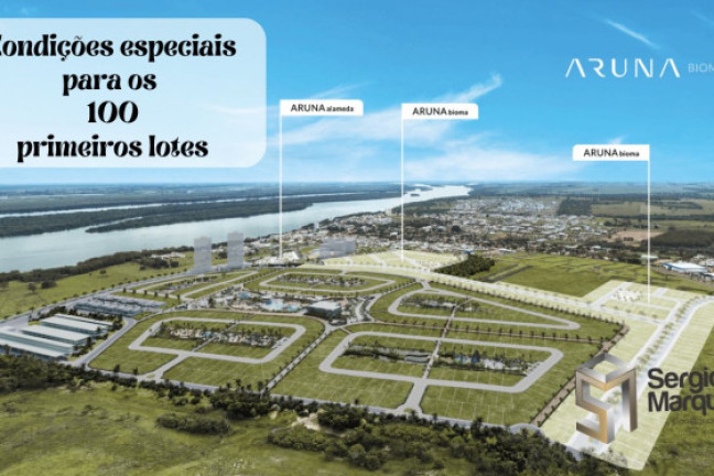 Terreno à Venda, 250 m² em Aruna Bioma - Porto Rico