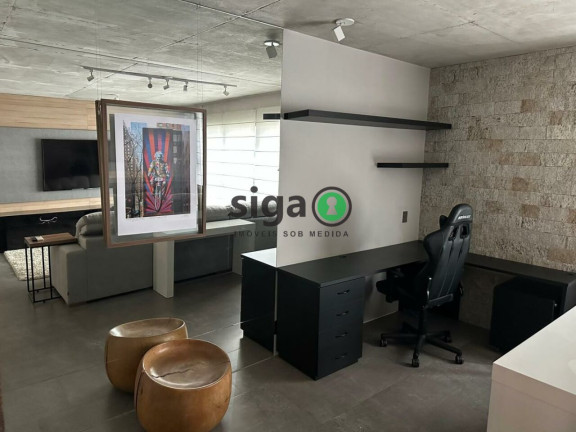 Imagem Apartamento com 1 Quarto para Alugar, 90 m² em Brooklin - São Paulo Imagem Apartamento com 1 Quarto para Alugar, 90 m² em Brooklin - São Paulo