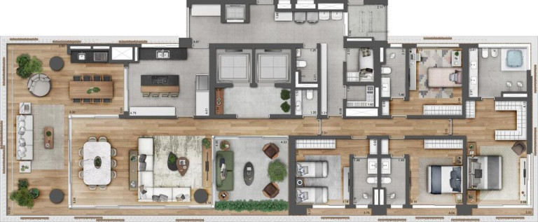 Imagem Apartamento com 4 Quartos à Venda, 355 m² em Itaim Bibi - São Paulo