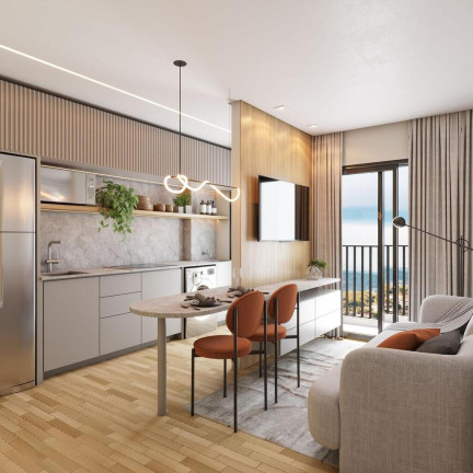 Imagem Apartamento com 1 Quarto à Venda, 69 m² em Portão - Curitiba Imagem Apartamento com 1 Quarto à Venda, 69 m² em Portão - Curitiba