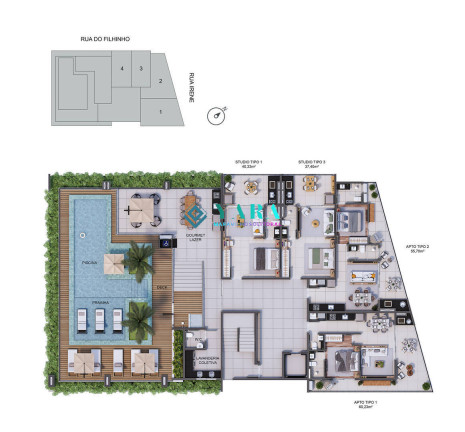 Imagem Apartamento com 1 Quarto à Venda, 45 m² em Acaraú - Ubatuba Imagem Apartamento com 1 Quarto à Venda, 45 m² em Acaraú - Ubatuba