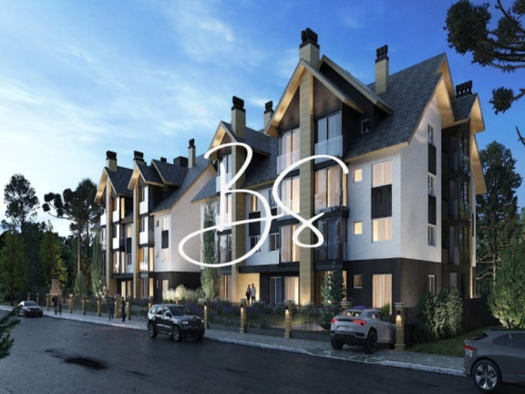 Apartamento com 1 Quarto à Venda, 55 m² em Carniel - Gramado