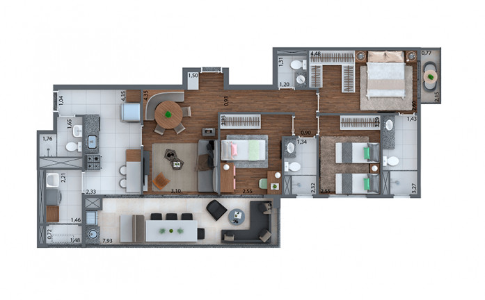 Imagem Apartamento com 3 Quartos à Venda, 159 m² em Tatuapé - São Paulo