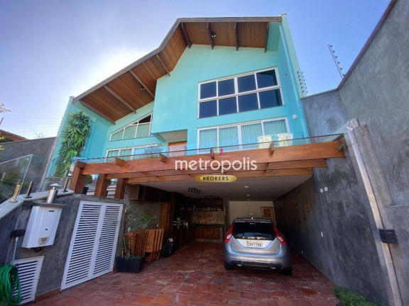 Imagem Sobrado com 3 Quartos à Venda, 386 m² em Vila Assis Brasil - Mauá
