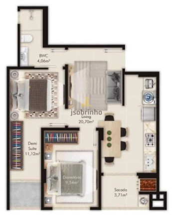 Imagem Apartamento com 2 Quartos à Venda, 64 m² em Morretes - Itapema Imagem Apartamento com 2 Quartos à Venda, 64 m² em Morretes - Itapema