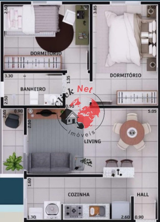 Imagem Apartamento com 2 Quartos à Venda, 51 m² em Vila Jerusalém - São Bernardo Do Campo Imagem Apartamento com 2 Quartos à Venda, 51 m² em Vila Jerusalém - São Bernardo Do Campo